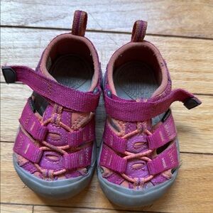 Keen Pink and Gray Sandals with Protective Toe Cap